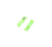 Anillo para patas de canario, paloma, loro, pájaro, anillo para patas de pájaro pequeño con clip de número, anillo de entrenamiento para aves de compañía,Verde,2,7 mm - 20 piezas