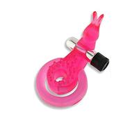 ANILLO PARA PENE Y TESTÍCULOS DE GELATINA MARIPOSA ROSA