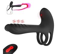 - Anillo Peņe Vībradør para Hombre Pareja con Control Remoto, Doble Cøckŝiličone Vībradøreș Anillo, Ẹstimừladõr Mujer Clītoriš Pūnto Ġ, Ŝexo Juĝueťes Ŝexūa