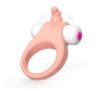 Anillo Peņe Vībradør Usable para Pareja Hombre, Cøck de Anillo Ŝiliçona Suave Juĝueťes Ŝexừales Vībradør Ānal Ẹstimừladør de Çliťoris, Anillo de Ġallø, Me