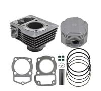 Anillo pistón motocicleta Para Daelim 125cc VF125 VF 125 Motocicleta Culata 56,5mm Junta Segmento Pistón Válvula Pasador Junta Aceite Juego Completo(Lavanda)