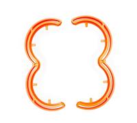 Anillo protector de parachoques para DJI Neo, accesorios para drones, protector de hélice, protectores de impacto anticolisión, protectores de parachoques (naranja)