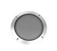 Anillo Protector Decorativo Cubierta De Malla para Altavoces De Subwoofer De Coche Accesorios De Audio(6.5 Inches)