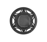 Anillo Protector Decorativo for Altavoz de Coche 8 Pulgadas, Redondo, Hueco, con Rejilla 228 mm, Cubierta Antipolvo DIY (Rojo)(Black)