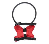 Anillo protector para ceguera para perros ciegos patentado, 22 cm, para perros de 4 a 10 kg, arnés ajustable, almohadilla suave para evitar golpes, color rojo