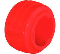 Anillo Q&E Evolution red de 25 milímetros, forma cónica para facilitar la inserción al tubo, topes reforzados, diseño ergonómico con identificador de dimensiones, color rojo (referencia 1058012)