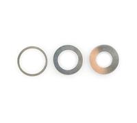 Anillo reductor, arandela, orificio interior, anillo adaptador, hoja de sierra for carpintería, junta redonda, amoladora angular, apertura, hoja de sierra de conversión(25.4mm to 20mm 2 pieces)