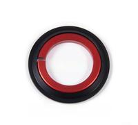 Anillo reductor de carrera de corona de horquilla de aluminio para tubos de dirección rectos y cónicos, propósito de reducción de tubo de dirección (tubo recto+tubo cónico)