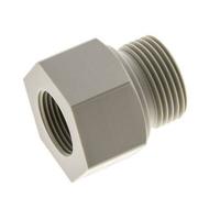 Anillo reductor G3/4'' Hembra x G1'' Macho Polipropileno (pp) 10bar (140.5psi) FDA 43mm Hex.