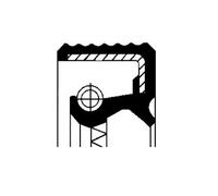 Anillo retén, bomba de inyección CORTECO 12014828B