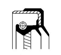 Anillo retén, caja de transferencia CORTECO 01035432B