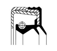 Anillo retén, diferencial CORTECO 12015504B