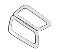 Anillo Salida Aire Acondicionado Salida CA Cubierta Embellecedora Ventilación Interior Panel Tablero Control Central Coche Aire Compatible Con Nissan Para Qashqai 2014 2015