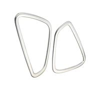 Anillo Salida Aire Compatible Con Hyundai Para Encino Para Kona 2017 2018 2019 2020 2021 Tablero Instrumentos Coche A/C Salida Ventilación Aire Etiqueta Embellecedora Marco