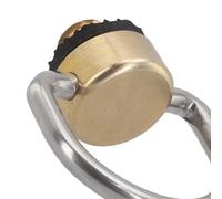 Anillo Suspensión para latón para Impermeable Anillo Suspensión | para latón macizo, junta goma protectora, rosca 1/4 , anti-óxido, ideal campaña