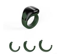 Anillo Tasbih inteligente impermeable para Zikr, contador digital 99999 con carga magnética y aplicación, ajustable 18-22 mm, contador de dedos duradero para oraciones musulmanas y rituales diarios