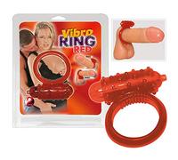 Anillo vibrador de silicona roja You2Toys