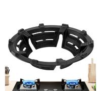 Anillo Wok para estufa eléctrica, soporte para wok, soporte para wok para restaurante, anillo de soporte de wok de hierro, estante de wok a prueba de viento para cafetera, soporte de sartén de