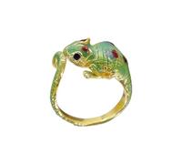 Anillos accesorios que ofrecen cambios de tonos anole basados en el calor y la luz para anillos elegantes que cambian de color todos los días