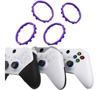 Anillos Acentos de Palancas con Puertas Octogonales Rediseñadas para Xbox Elite Series 2 Core, para Elite Series 2, para Xbox Elite, para eXtremeRate ASR Carcasa para Xbox Series X/S(Violeta)