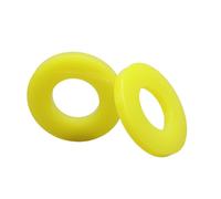 Anillos Amortiguadores Compatible con Nissan Terrano Compatible Renault Clio Logan buje delantero arandela de cojinete torre amortiguadora anillo amortiguador goma(2Pcs-YE)