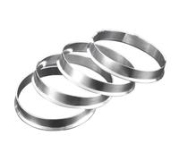 Anillos Centrado Cubo 66,6-57,1 Espaciador Orificio Anillo Cubo Centro Rueda Aleación Aluminio Accesorios Para Automóviles Set Separadores