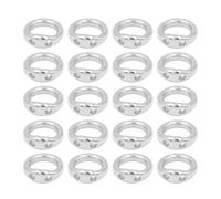 Anillos Conectores De Joyería 20 Piezas Elegante Herramienta Portátil Cobre