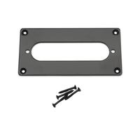 Anillos convertidores de pastilla de metal de 92 x 46 mm que convierten Humbucker en bobina única, mejora el sonido, configuración simple para guitarras, convertidor de bobina de reparación
