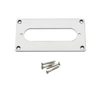 Anillos convertidores de pastilla de metal de 92 x 46 mm que convierten Humbucker en bobina única, mejora el sonido, configuración simple para guitarras, convertidor de bobina de reparación