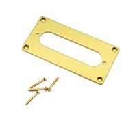 Anillos convertidores de pastilla de metal de 92 x 46 mm que convierten Humbucker en bobina única, mejora el sonido, configuración simple para guitarras, convertidor de bobina de reparación