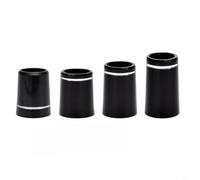 Anillos cromados para hierros y para ejes híbridos de 355 y 370 de diámetro a una conexión adecuada de manguera de cabeza de palo (8.5 x 16 x 12.2)