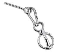 Anillos De Amarre Para Caballos,Suministros Para El Caballo Corbata Estable Para Atornillar,Anillo Para Atar Caballos Con Atornillado,Montar En Caballo Anillos Para Atar Y Retraer,Kiuiom