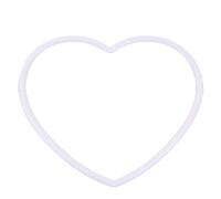Anillos de atrapasueños en forma de corazón para el día de la boda, decoración para colgar en la pared, accesorio de atrapasueños en forma de corazón