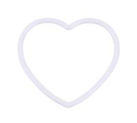 Anillos de atrapasueños en forma de corazón para el día de la boda, decoración para colgar en la pared, accesorio de atrapasueños en forma de corazón