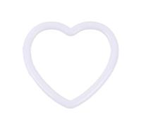 Anillos de atrapasueños en forma de corazón para el día de la boda, decoración para colgar en la pared, accesorio de atrapasueños en forma de corazón
