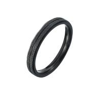 Anillos de boda para hombres, mujeres, hombres y mujeres, acero inoxidable, 5 mm/3 mm, anillo mate con ranura, No es una piedra preciosa