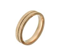 Anillos de boda para hombres, mujeres, hombres y mujeres, acero inoxidable, 5 mm/3 mm, anillo mate con ranura, No es una piedra preciosa