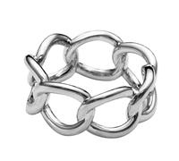 Anillos de Bufanda Hebilla for bufandas de Metal, Clips for chal femenino, bufanda seda, anillo, Clip circular, broches aleación Para mujeres(Chain Silver)