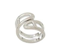 Anillos de Bufanda Hebilla for bufandas de Metal, Clips for chal femenino, bufanda seda, anillo, Clip circular, broches aleación Para mujeres(Metal Silver)