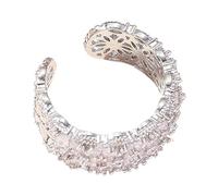 Anillos de circonita cúbica, anillos estéticos de moda para mujer, accesorios de dedo para uso diario, día de San Valentín, Refer to description, Cobre, Unisex