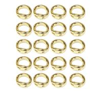 Anillos de conexión de doble agujero sofisticados anillos de conexión con dos agujeros para creación de montaje de joyas