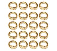 Anillos de conexión de doble agujero sofisticados anillos de conexión con dos agujeros para creación de montaje de joyas