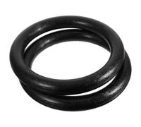 Anillos de Corporal Fuerza ABS Gimnasia para Dominadas | Negro, Coordinación Muscular y Trabajo de Tronco, Uso Familiar y Social, Apoyo para Terapia Física