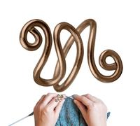 Anillos de crochet para tensión - de crochet para dedo, ďe tensión đe dedo ajustable ṕara zurdos y diestros, Ánillo d́e çrochet p̀ara zurdos, Ànillo complementario Regulador d̄e alambre