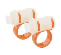 Anillos de dedo para control de baquetas de tambor, control de martillo de tambor, agarre auxiliar, accesorio para principiantes