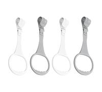 Anillos de dominadas para parque - 20 x 9 x 1 cm, asas de bebé, cuna de bebé, ayuda para ejercicios | Material de agarre, incluye diseño de seguridad, para niños de 6 a 36 meses que se enganchan