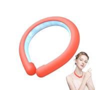 Anillos de enfriamiento para el cuello, collar de enfriamiento reutilizable, bolsa de hielo portátil de gel frío, prevención de golpe de calor y tefacto de enfriamiento, para correr, ciclismo, camping