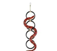 Anillos de escalada para serpientes - Accesorio de enriquecimiento para reptiles | de escalada para reptil | para entusiastas de las mascotas, recinto de zoológico, escondite, sala de estar