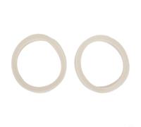 Anillos de espuma de esponja para horquilla de bicicleta, limpiador de polvo para suspensión delantera RockShox, 2 piezas de repuesto blancas para mantenimiento de identificación de 30 mm a 40 mm (32