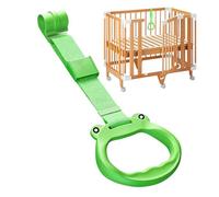 Anillos de extracción de bebés: Soporte de riel de Cama Desmontable, Agarre Circular sin Deslizamiento, Equipo de Entrenamiento, Mango de Seguridad Flexible | Ideal para Las niñas de la Ley de